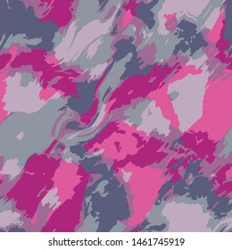Seamless Abstract Tie Dye Gradient Marble Vector Pattern Wavy Background