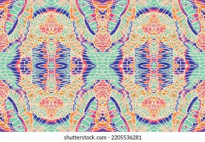 Seamless abstract trendy pattern for surface print. High-quality illustration. Elegant unique luxurious unique Pakistani design. Seamless repeat raster jpg pattern swatch graphic motif.