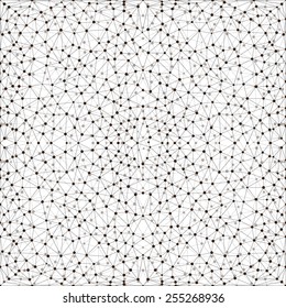 Seamless abstract triangle grid on cosmic background