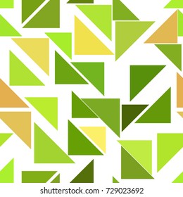 Seamless abstract triangle lines geometric pattern, colorful & artistic for graphic design, catalog, textile or texture printing & background. Vector illustration graphic.