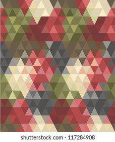 Seamless abstract triangle pattern #1