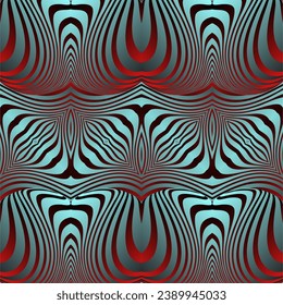 Seamless Abstract Tribal Pattern. Hand Drawn Ethnic Texture, Flight of Imagination