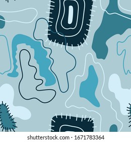 Seamless abstract urban creative pattern.