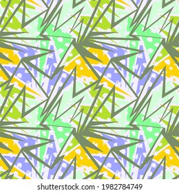 Seamless abstract urban geometry pattern 