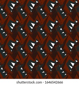Seamless abstract urban pattern with chaotic curved elements.