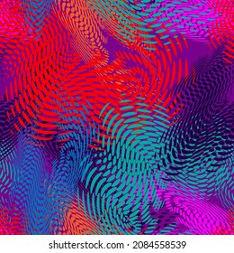Seamless abstract urban pattern with chaotic dots