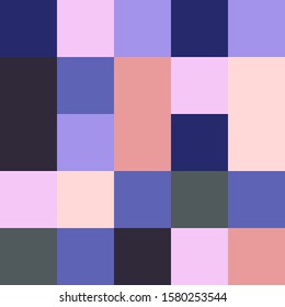 Seamless abstract urban pattern with mosaic squares.