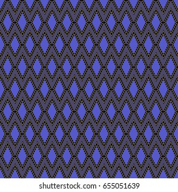 Seamless abstract vector background illustration of geometric shapes