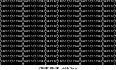 Seamless abstract vector background with monochrome geometric design, ideal for modern branding, fashion surfaces, and contemporary textile applications