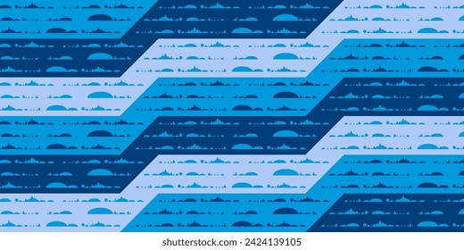 Planilla de fondo de diseño de patrones de campos vectoriales abstractos sin igual