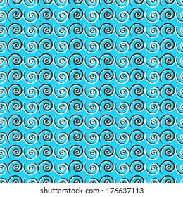 Seamless abstract vector illustration