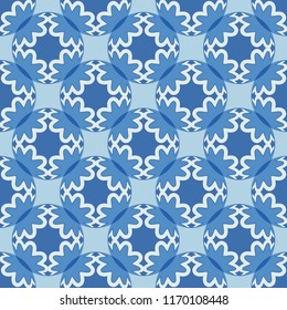 seamless abstract vector illustration background with patterned balls