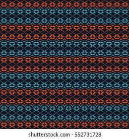 seamless abstract vector illustration background.  Stylish decorative geometric pattern