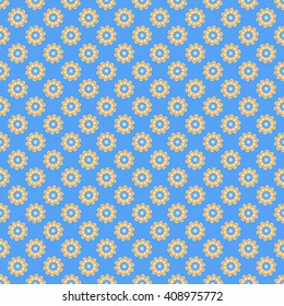 seamless abstract vector illustration floral background