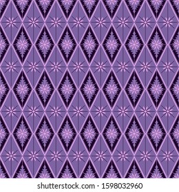  seamless abstract vector paper with decorative flowers, geometric shapes and design elements for decoration