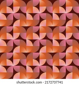 Seamless abstract vector pattern artwork made with repetitive geometry shapes and elements. Geometric design graphics for poster, cover, art, presentation, prints, fabric, wallpaper and etc.