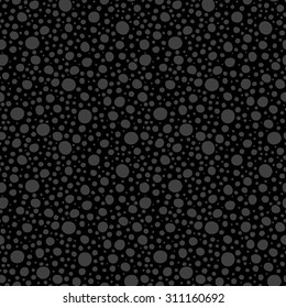 Seamless abstract vector pattern with hand drawn circle motive