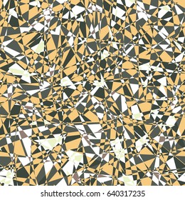 Seamless abstract vector pattern with irregular elements
