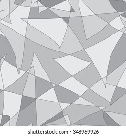 Seamless abstract vector pattern - repeat geometric triangle mosaic background