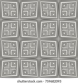 Seamless abstract vector pattern.  Repeating geometric texture tiles. 