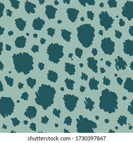 Seamless abstract vector pattern of strokes and spots. Doodle style, hand graphics, organics, trending style for decoration of textiles, gifts, illustrations, background, wallpaper, ceramics
