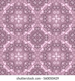 Seamless abstract vector pattern Valentine's Day