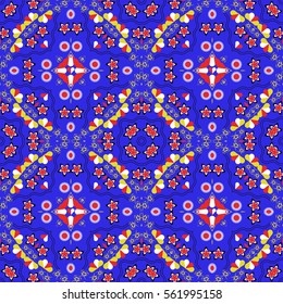 Seamless abstract vector pattern Valentine's Day