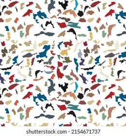 seamless abstract vector textile pattern pattern