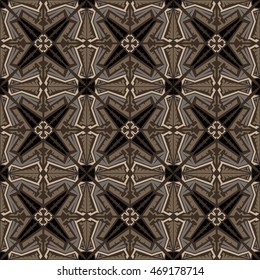 Seamless abstract vector texture ethnic tribal pattern background.Boho chic style pattern.