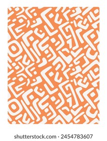 Patrón de fondo étnico tribal de Vector abstracto sin fisuras