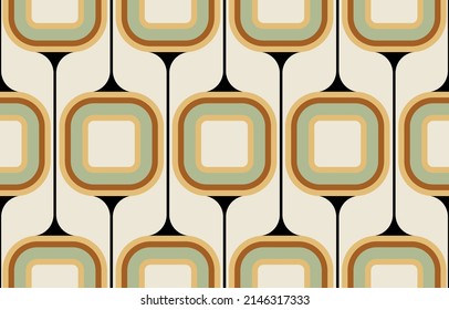 Seamless abstract vintage  pattern. Vector Illustration.
