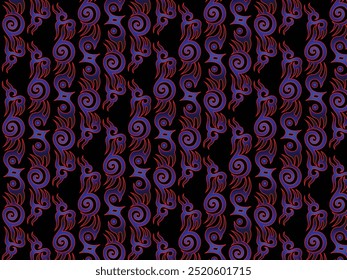 Seamless abstract vintage vector pattern tribal elements