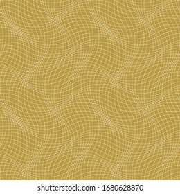 seamless abstract vintage wave pattern. geometric vector background.