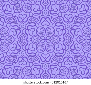 Seamless abstract violet pattern. Can be used for wallpaper, pattern fills, greeting cards, webpage backgrounds, wrapping paper, scrap booking and textile or fabric. Vector illustration. EPS 10.