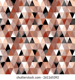 Seamless abstract vivid geometric pattern
