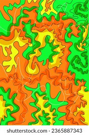 Seamless abstract wallpaper pattern geometric shape