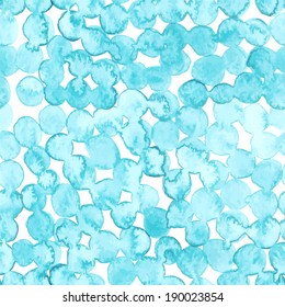 Seamless abstract watercolor pattern. Vector illustration
