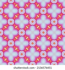 Seamless abstract watercolor pink pattern. Vector background for design