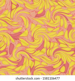 Seamless abstract wave patten texture