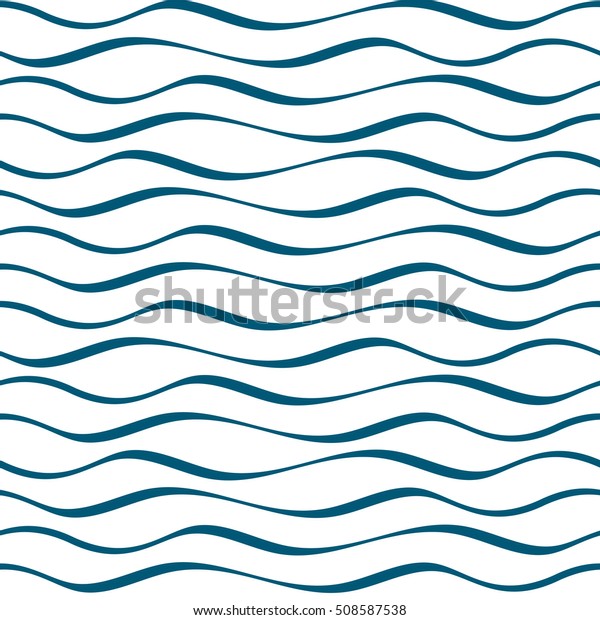 シームレスな抽象的波パターン のベクター画像素材 ロイヤリティフリー