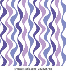 Seamless abstract wave pattern. Vector illustration