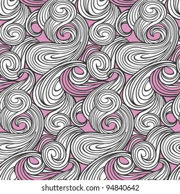 Seamless abstract wave pattern-model for design of gift packs, patterns fabric, wallpaper, web sites, etc.
