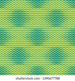 Seamless abstract wave polka dot pattern
