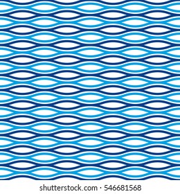 Seamless abstract wave ripple weave pattern background