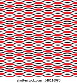 Seamless abstract wave ripple weave pattern background