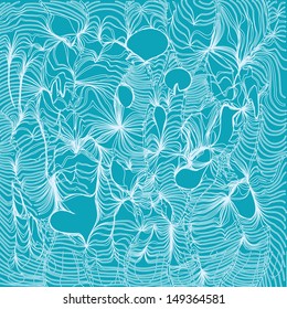 Seamless abstract wave and water pattern