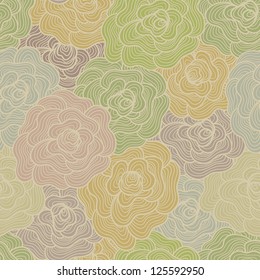 Seamless abstract waves background.Copy that square to the side and you'll get seamlessly tiling pattern which gives the resulting image ability to be repeated or tiled without visible seams.