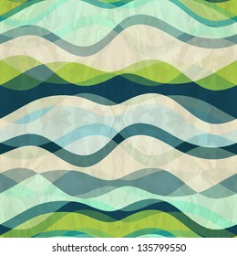 Seamless Abstract Waves Pattern