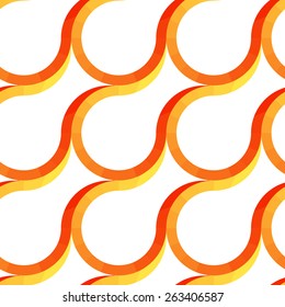 seamless abstract waves pattern 