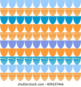 seamless abstract waves pattern. colorful background. vector illustration